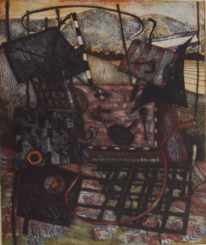 Out in the Open
Etching
305mm x 230mm
1986 Out in the Open
Etching
305mm x 230mm
1986